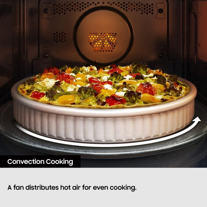 Samsung MC28H5013AS/EU 28 Litres Convection Microwave Oven - Silver