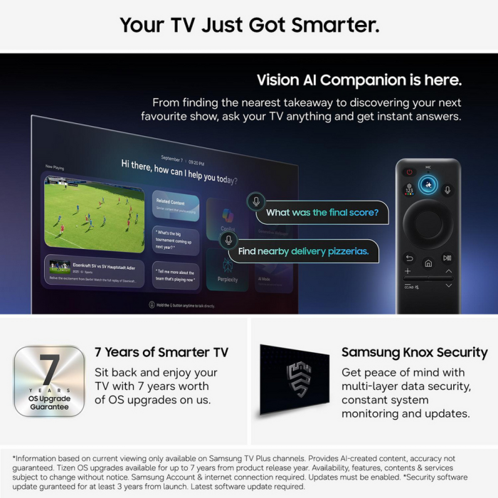 Samsung QE48S90HAEXXU 48inch OLED AI Smart TV Glare Free