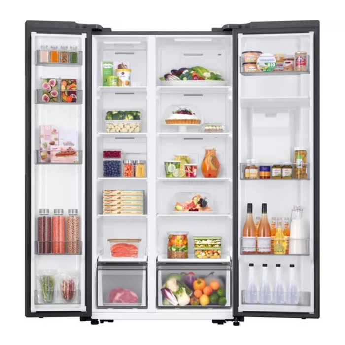 Samsung RS57DG410EM9EU Bespoke Smart American-Style Fridge Freezer - Silver | American Style Fridge Freezers | Refrigeration | Catalogue | Euronics Site