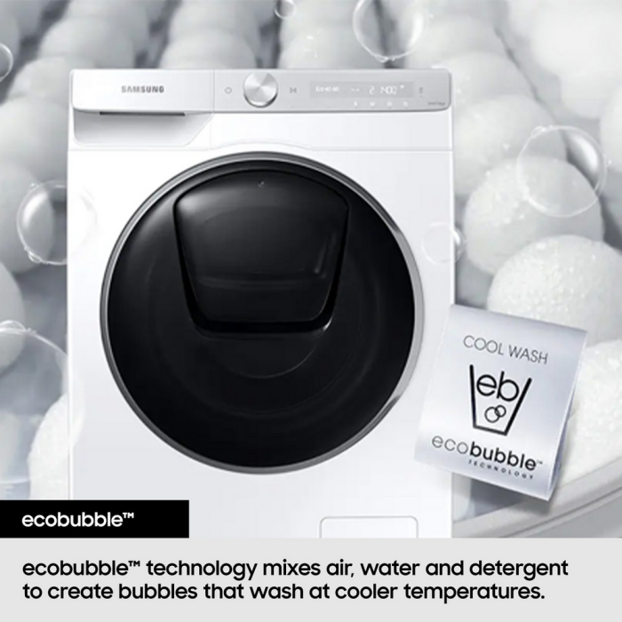 Samsung WD90HG5U34BEEU 9kg/6kg Washer Dryer White