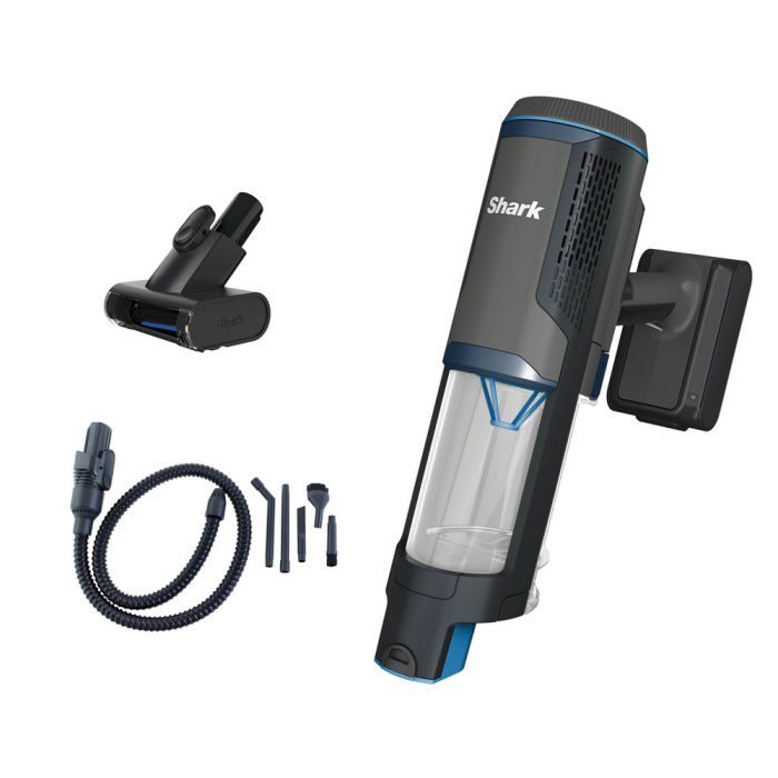 Shark BH102UK PowerBoost Pet Handheld Vacuum - Charcoal Blue