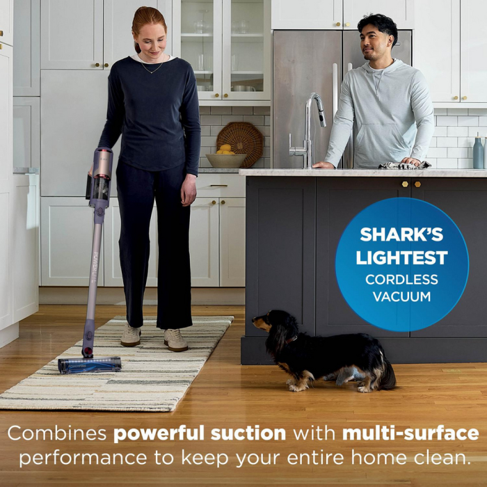 Shark BU3621UKT Cordless Stick Vacuum Cleaner Glacier Blue