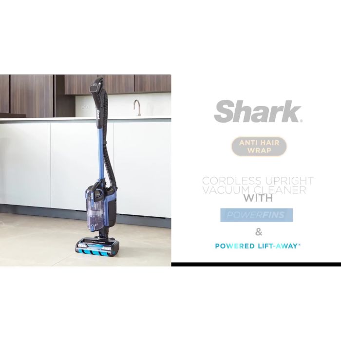 Shark ICZ300UKT Anti Hair Wrap Cordless Upright Vacuum Cleaner with PowerFins Powered Lift-Away & Tr