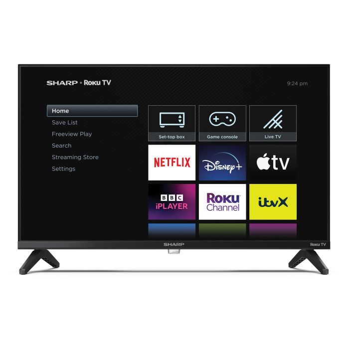 Sharp 1T-C24GD2225K 24inch HD Ready Frameless Smart Roku TV