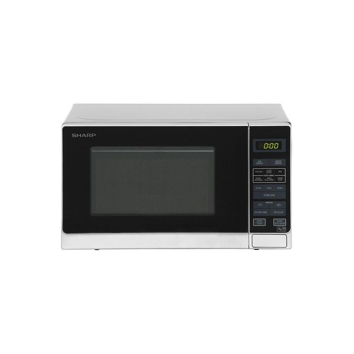 Sharp R272SLM 20 Litre Solo Microwave - Silver
