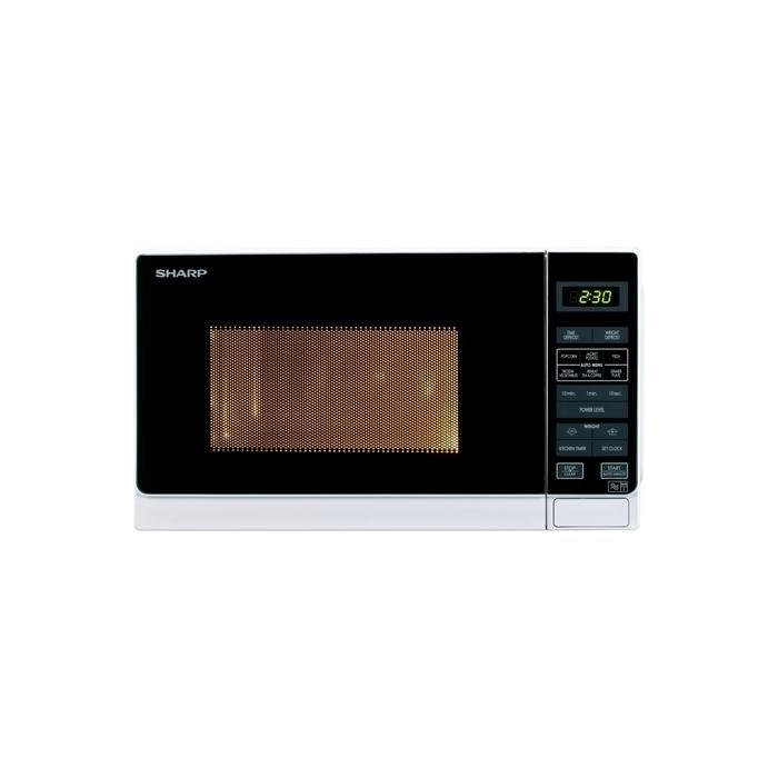 Sharp R272WM 20 Litre Solo Microwave - White