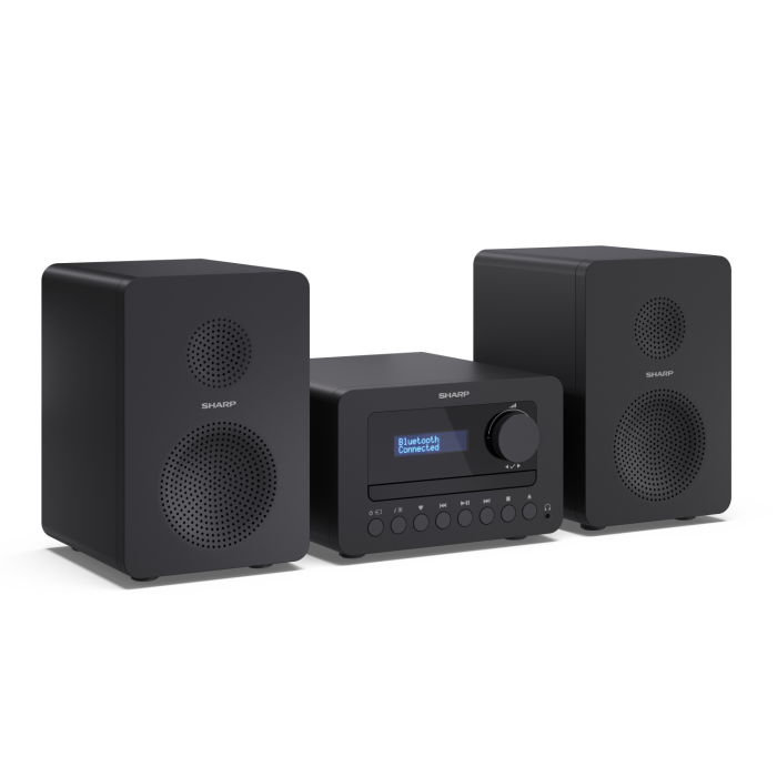 Sharp XL-B520D DAB+ Hi-Fi Micro System - Black