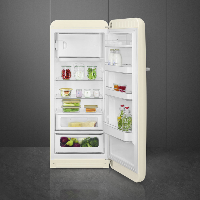 Smeg FAB28RCR6UK 60.1cm Cream Fridge Freezer