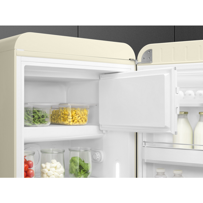 Smeg FAB28RCR6UK 60.1cm Cream Fridge Freezer