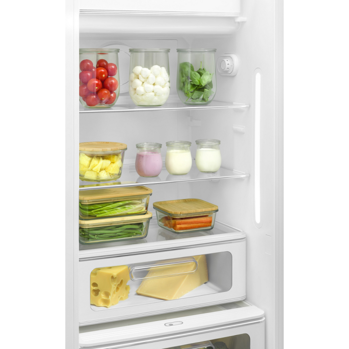 Smeg FAB28RCR6UK 60.1cm Cream Fridge Freezer