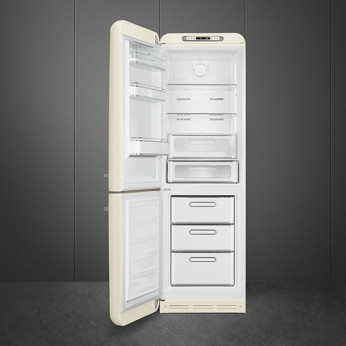 Smeg FAB32LCR6UK 60.1cm Cream Fridge Freezer