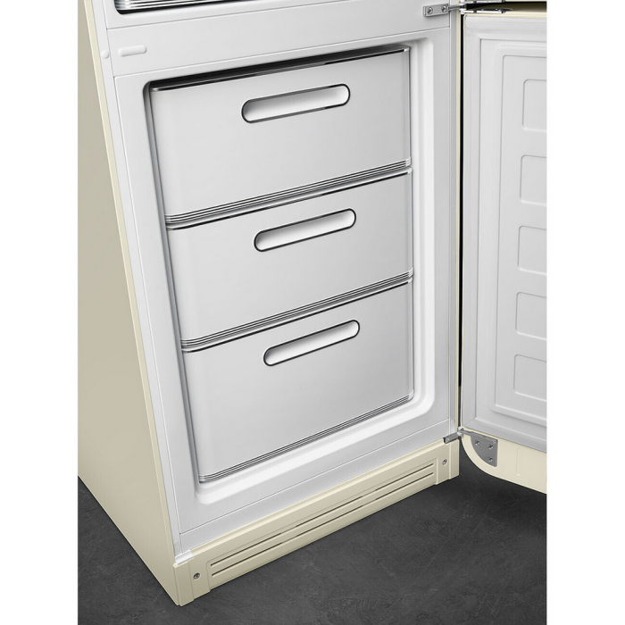 Smeg FAB32RCR6UK 60.1cm 70/30 Fridge Freezer Cream