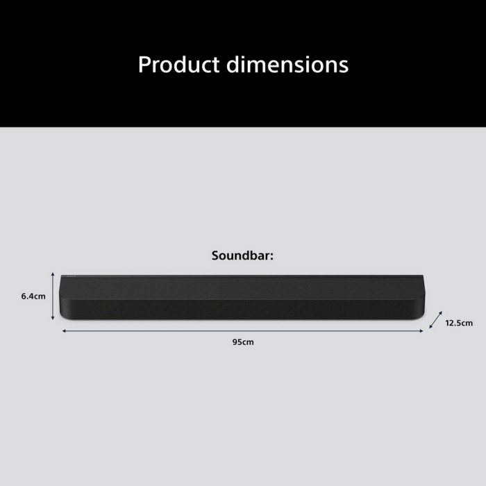 Sony HTA7100.CEK Dolby Atmos 7-Channel Soundbar Black