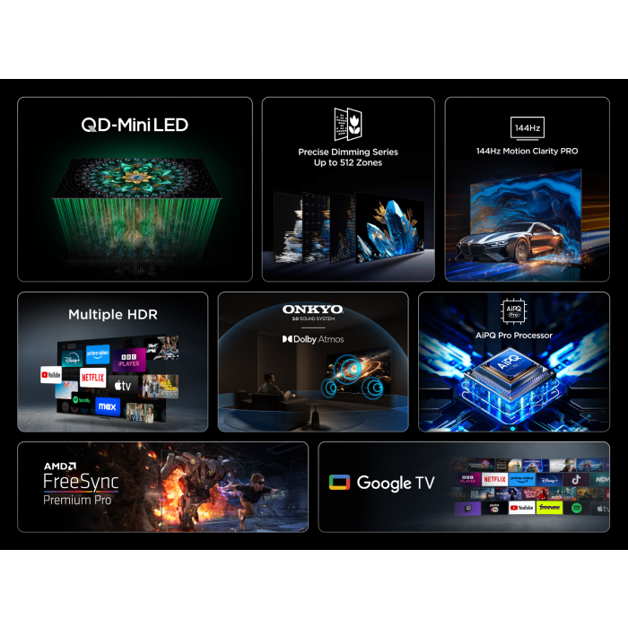 TCL 50Q6C-UK 50inch 4K Ultra HD TV