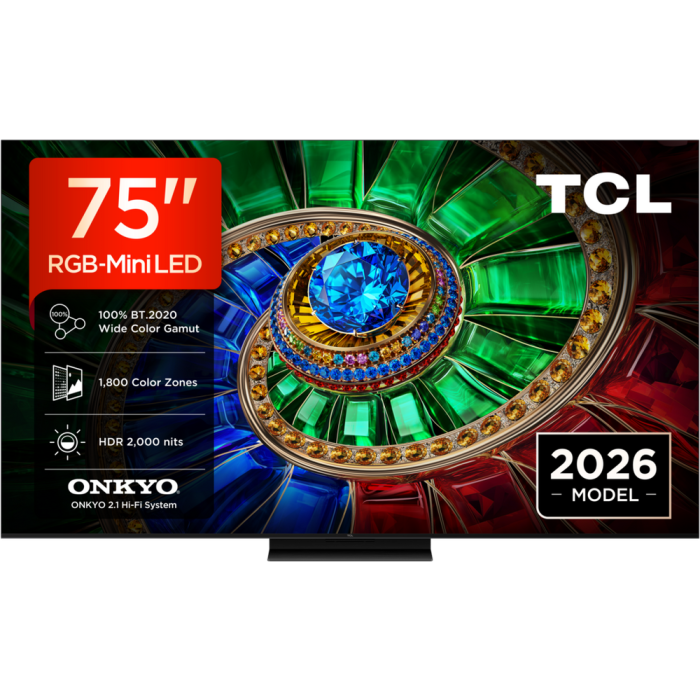 TCL 75RM7L-UK 75-inch 4K Ultra HD RGB Mini LED TV
