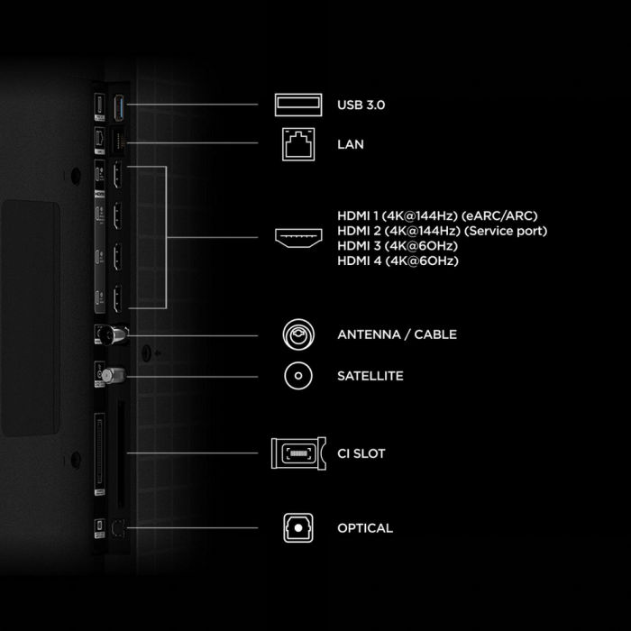 TCL 75RM7L-UK 75-inch 4K Ultra HD RGB Mini LED TV