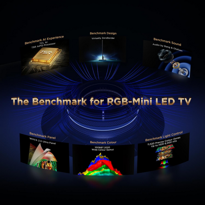 TCL 98RM9L-UK 98-inch 4K Ultra HD RGB Mini LED TV
