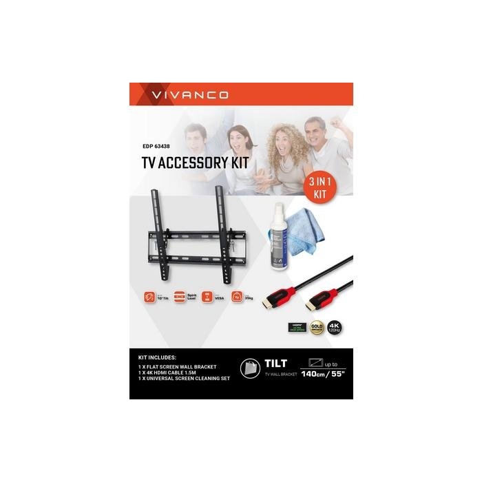 Vivanco 63438 TV Accessories Kit