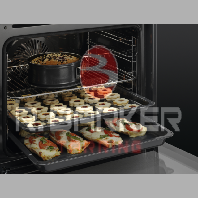 AEG BCX23101EM 59.4cm Built In Electric Single Oven - Stainless