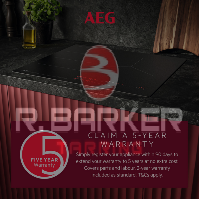 AEG SI64IB1BFB 59cm Induction Hob Black