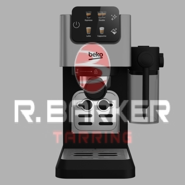 Beko CEP5304X CaffeExperto CEP5302B Manual Espresso with Steam Wand - Black
