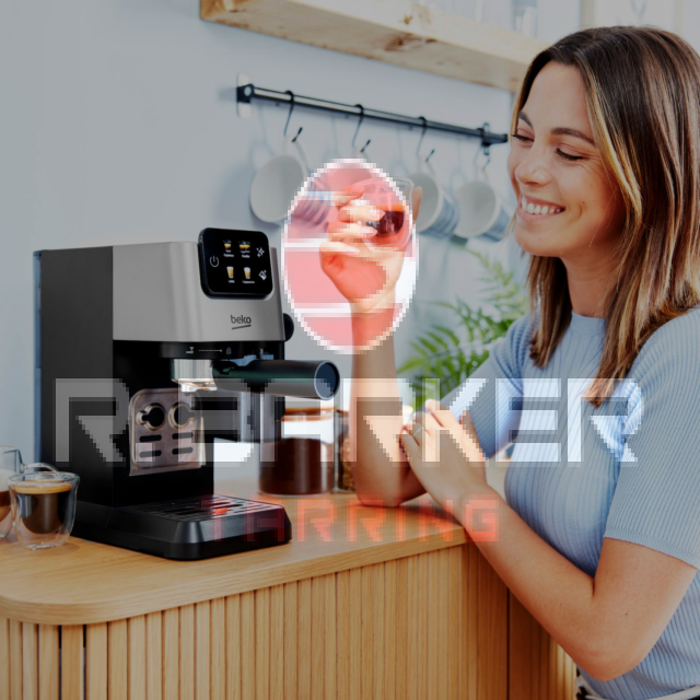 Beko CEP5304X CaffeExperto CEP5302B Manual Espresso with Steam Wand - Black