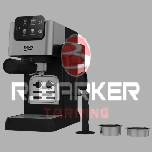 Beko CEP5304X CaffeExperto CEP5302B Manual Espresso with Steam Wand - Black