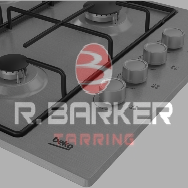 Beko CIHYG21SX 61cm Gas Hob - Stainless Steel