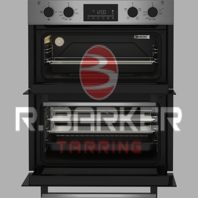 Beko CTFY22309X 59.4cm Built under Electric Double Oven - Stainless Steel