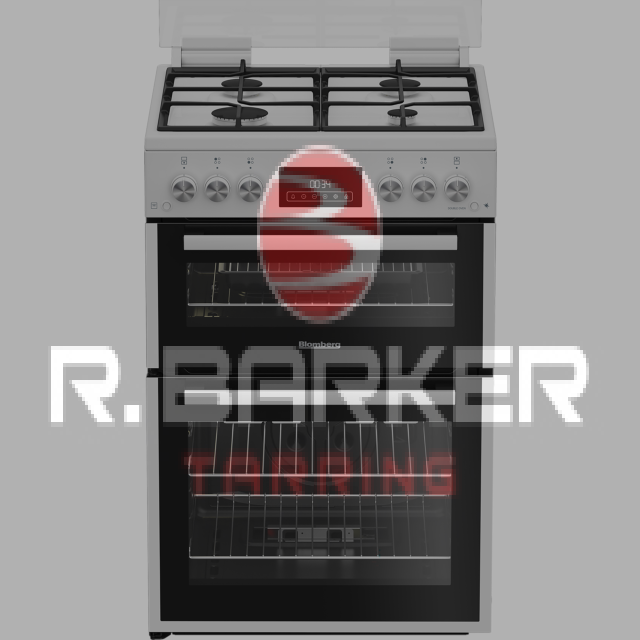 Blomberg GGRN655W 60cm Double Oven Gas Cooker with Gas Hob - White