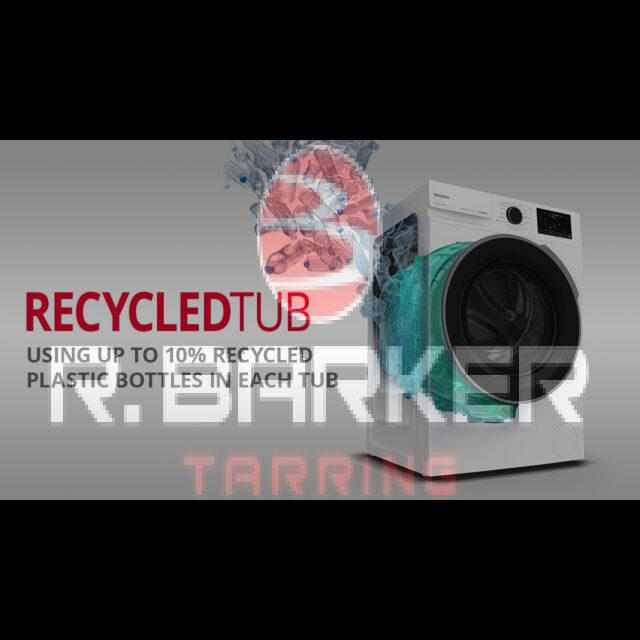 Blomberg LRF854311W 8kg/5kg 1400 Spin  Washer Dryer - White