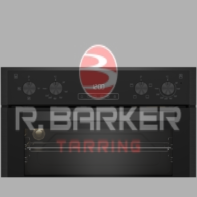 Blomberg RODN9202DX 59.4cm Built In Electric Double Oven - Dark Steel