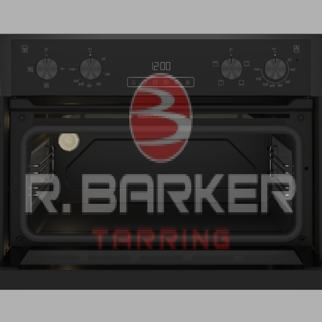 Blomberg RODN9202DX 59.4cm Built In Electric Double Oven - Dark Steel