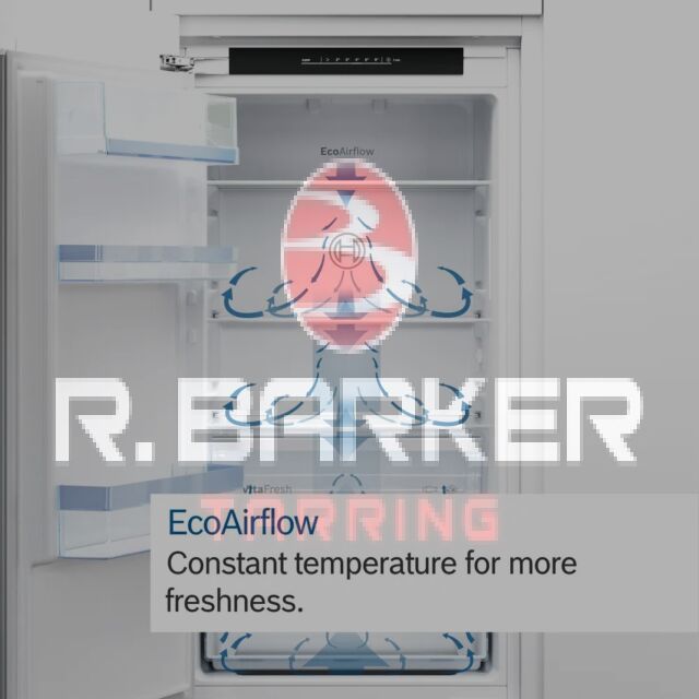 Bosch KIN85NFE0G 54.1cm 50/50 Built In No Frost Fridge Freezer