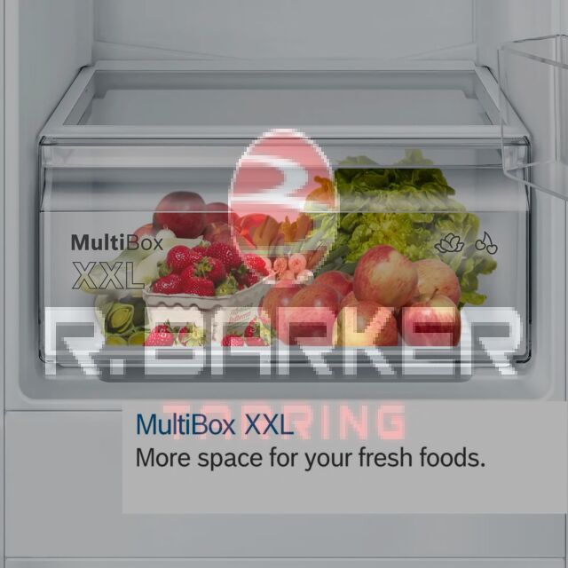 Bosch KIN85NFE0G 54.1cm 50/50 Built In No Frost Fridge Freezer