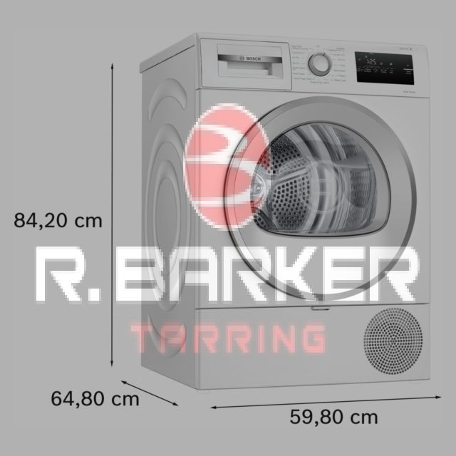 Bosch Series 4 WTH85226G 8kg Tumble Dryer - White