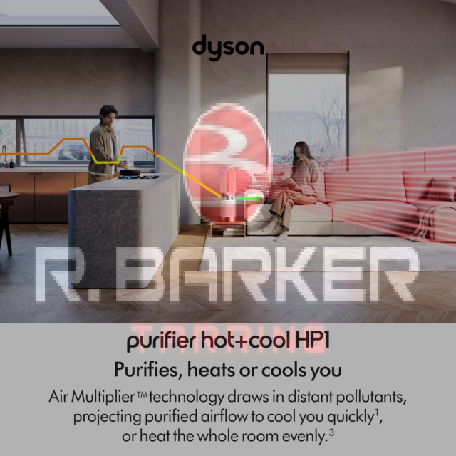 Dyson HP11 Hot & Cool Purifier - White Model Features