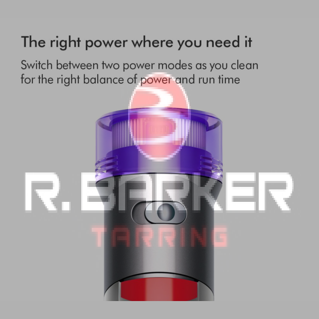 Dyson V8ABS-2023 Cordless Stick Vacuum Cleaner - 40 Minutes Run Time - Silver/Yellow