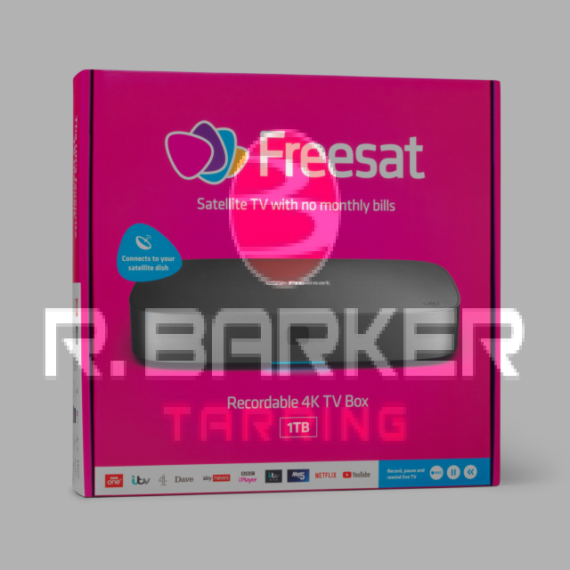 Freesat UHD_4X_1000 UHD-4X-1000 Freesat Recorder 1TB - Anthracite