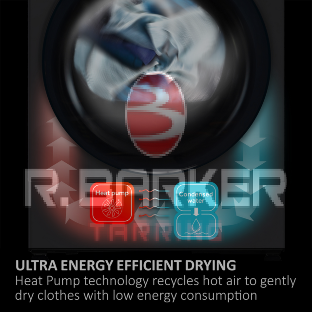 Haier X5 Plus HD90-D357AU1 9kg Heat Pump Dryer White