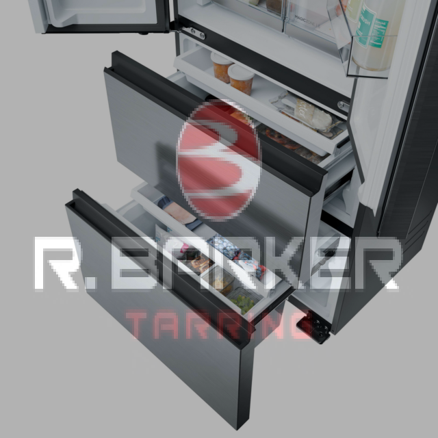 Haier HFKR5718DNMM 60/40 No Frost Multi-door FridgeFreezer