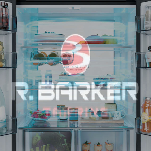 Haier HFKR5718DNMM 60/40 No Frost Multi-door FridgeFreezer