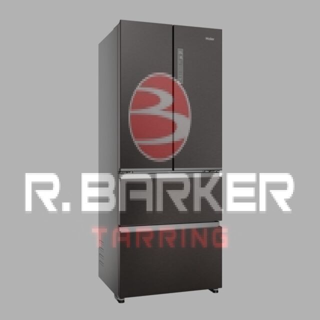 Haier HFR3718ENMD 70cm 60/40 Total No Frost Fridge Freezer - Dark Inox