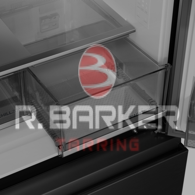 Haier HFR59F18CWMB 700L French Door Fridge Freezer Black