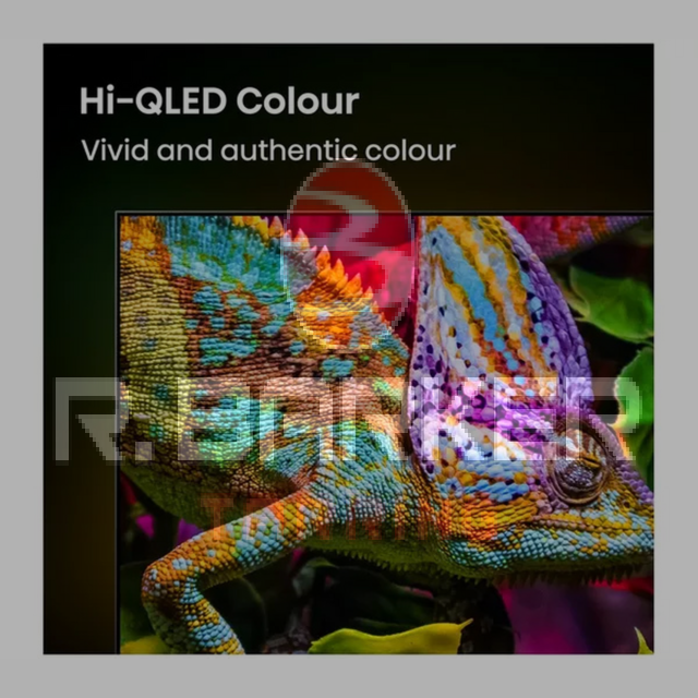 Hisense 100E7STUK PRO 100inch 4K QLED 144Hz TV Grey
