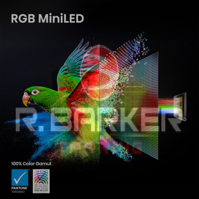Hisense 100UR8STUK 4K Ultra HD RGB MiniLED TV Black