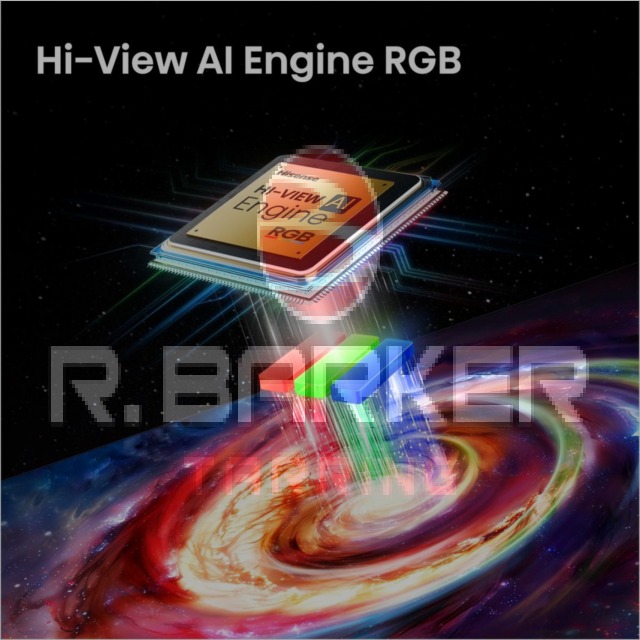 Hisense 100UR8STUK 4K Ultra HD RGB MiniLED TV Black