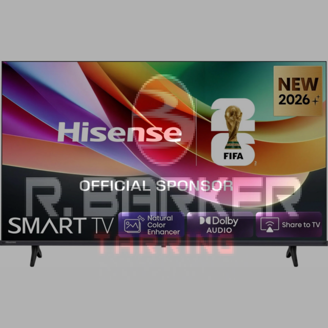 Hisense 32A4STUK 32inch Full HD Smart LED TV Black