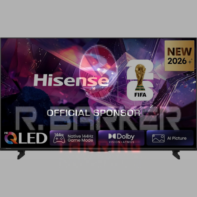 Hisense 50E7STUK PRO 50inch 4K 144Hz Hi-QLED TV