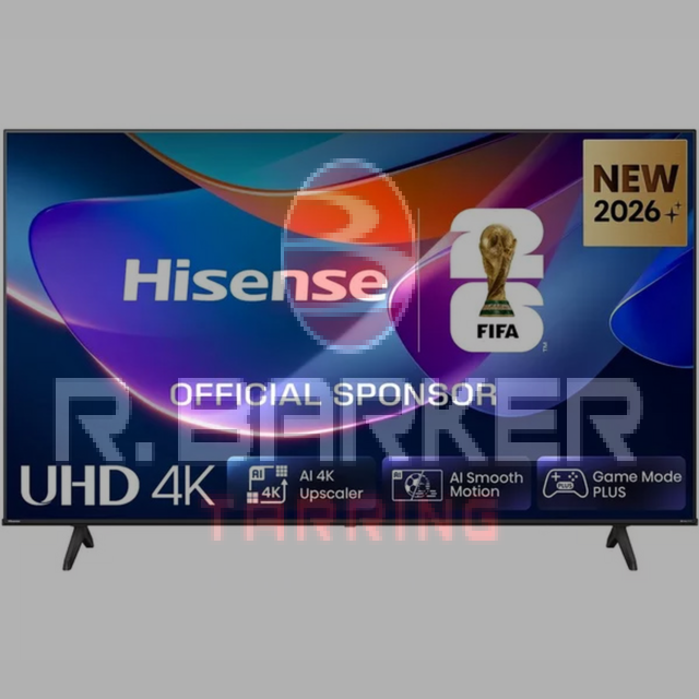 Hisense 58A6STUK 58inch 4K Ultra HD AI Smart TV Black